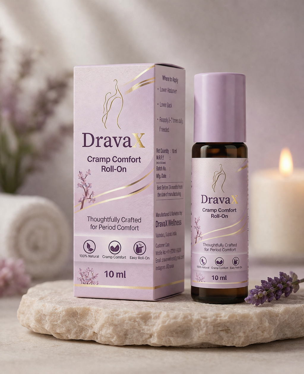 DravaX Cramp Comfort Roll-On